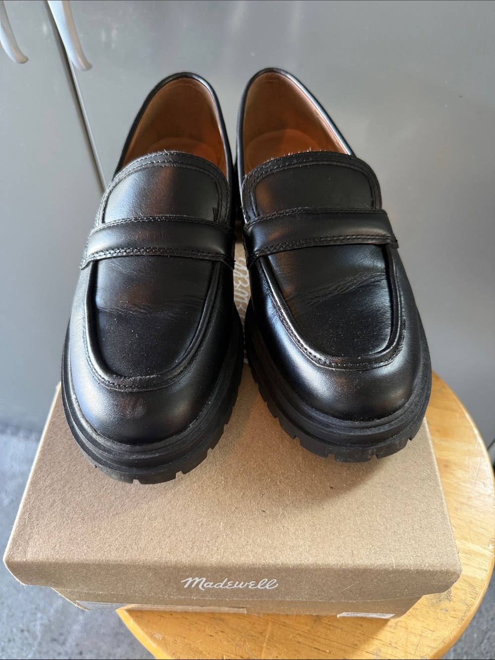 Chunky Lugsole Loafers